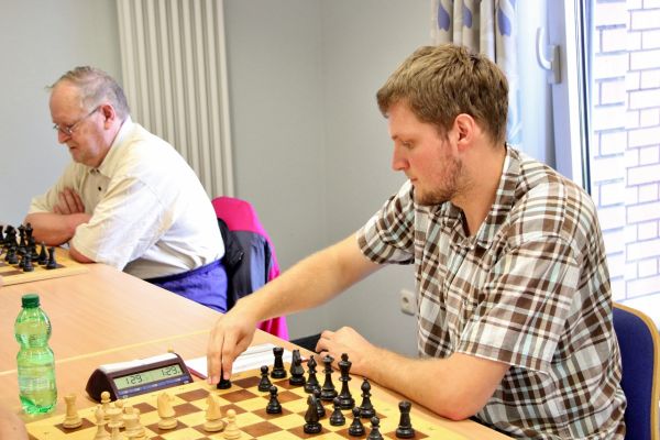 Sieger der 14. Offenen Vereinsmeisterschaft Greifswalder Schachverein: Ruben Lehmann; Foto: Eckhard Wolfgramm