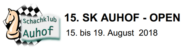 15. SK AUHOF-OPEN in Wien; Grafik: Ausrichter