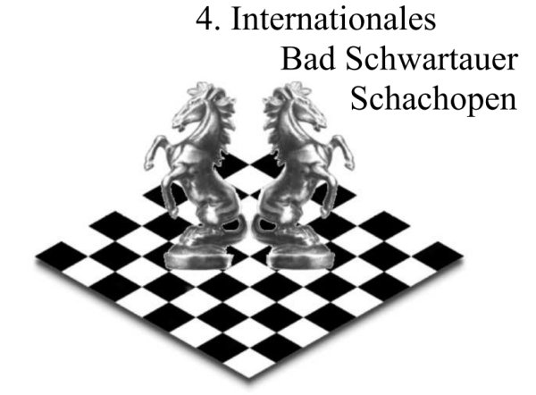 4. Internationale Bad Schwartauer Open; Grafik: Ausrichter