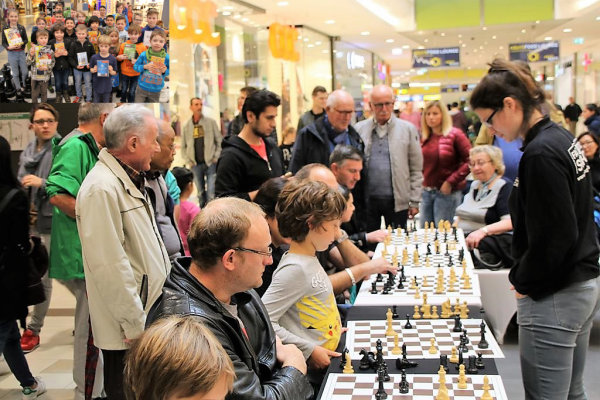 Faszination Schach 2016 im Marktplatz-Center Neubrandenburg; Foto: zvg