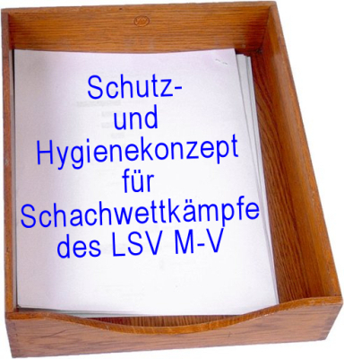 Schutz- und Hygienekonzept - Erleichterung Blitzschach