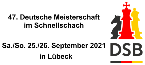 Deutsche Schnellschachmeisterschaften 2021; Grafik: Ausrichter