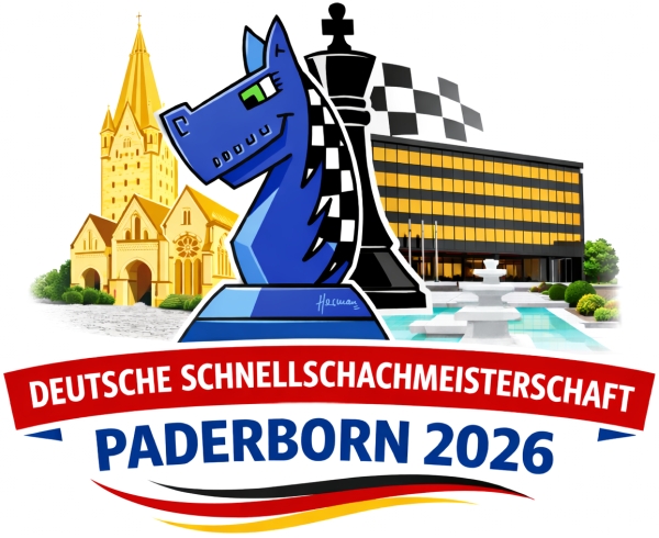 Deutsche Schnellschachmeisterschaft(en) 2026; Grafik: Ausrichter
