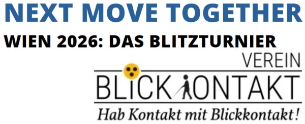 Next Move Together Blitz - Wien 2026; Grafik: Ausrichter
