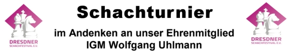 6. Wolfgang-Uhlmann-Gedenkturnier; Grafik: Ausrichter