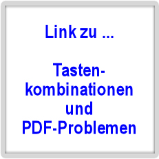 Link zu Tastenkombinationen und PDF-Problemen