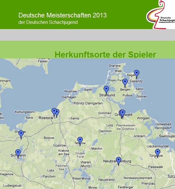 Herkunftsorte der Spieler aus M-V