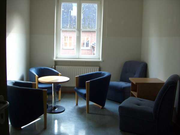 Sitzecke im Aufenthaltsraum