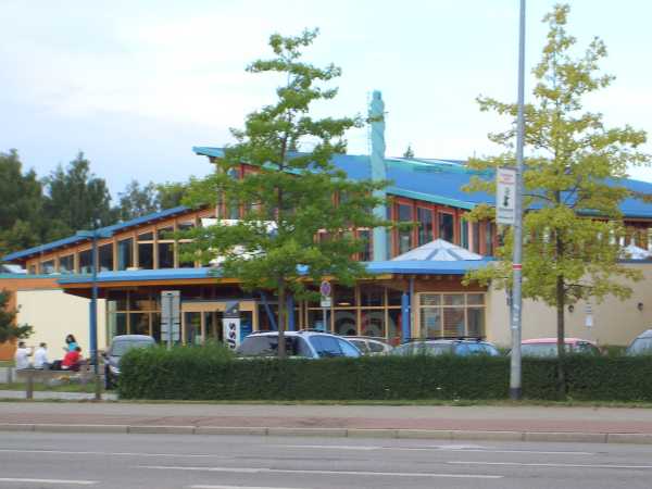 Wonnemar Wismar II, Eingangsbereich zum Erlebnisbad und zur gro�en Saunalandschft