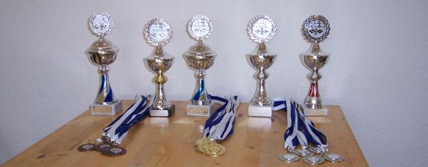 Pokale und Medaillen