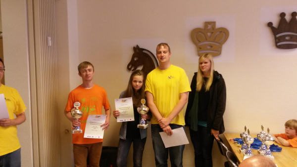 U20m + U20w, v.l.n.r.: Marius Lange (SC Mecklenburger Springer) und Rabea Schumann (SSC Rostock 07)