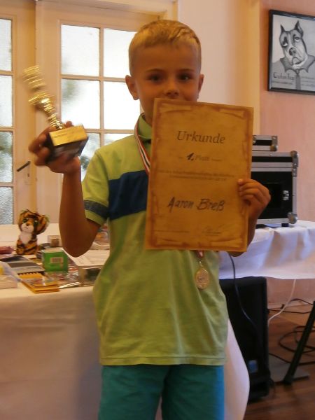 Landeseinzelmeister Mecklenburg-Vorpommern u8 2013 Aaron Bre� (SAV Torgelow-Dr�geheide)