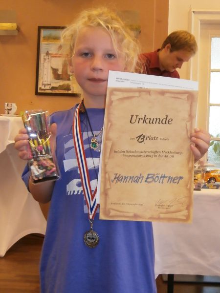 2. Hannah B�ttner (FHSG Stralsund)